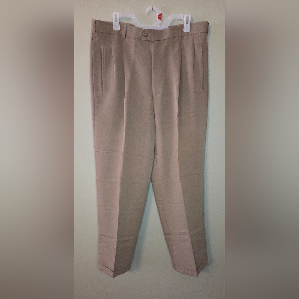 JF J. Ferrar Men’s Dress Pants – Size 38x30 – Tan